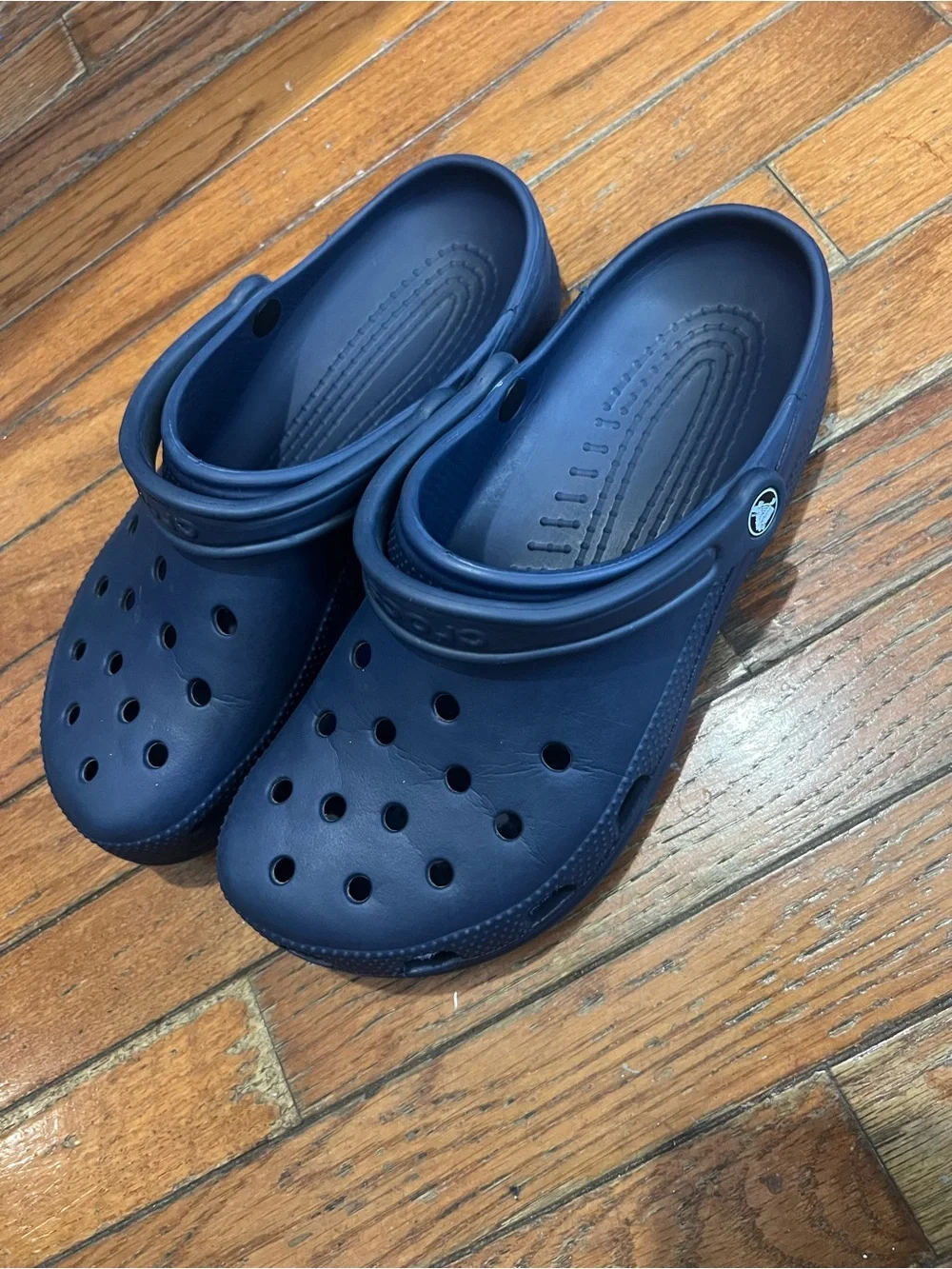CROCS Kids Classic Clog - Navy Blue size 10 men
